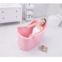 Cheap Wholesale Custom Color Plastic Portable Freestanding Folding Adult Plastic Tub